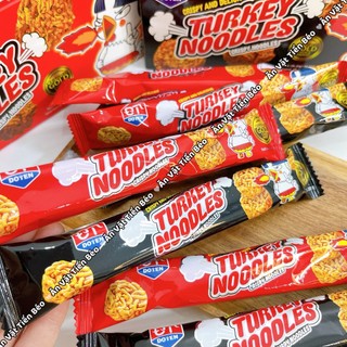 [10 THANH] Snack mì viên đỏ ăn liền vị gà cay thổi lửa Thái Lan (gói nhỏ 28g), đồ ăn vặt