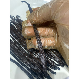 Quả vanilla bourbon Madagascar nguyên trái 15-16cm , loại Gourmet (2.4-3gr) ,thơm đậm chuẩn làm bánh