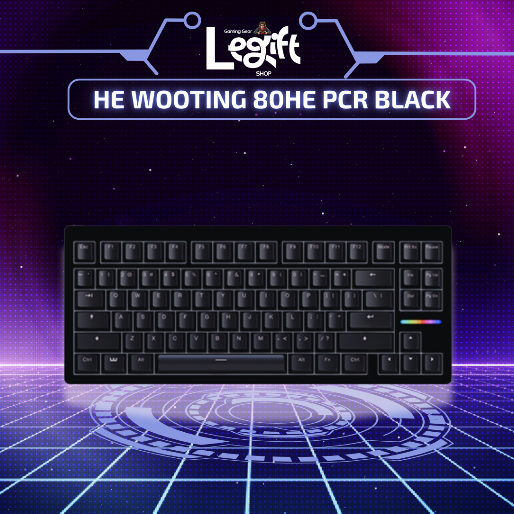 Bàn phím chơi game Rapid Trigger Wooting 80HE - 2nd - Top one phím RapidTrigger hiện tại