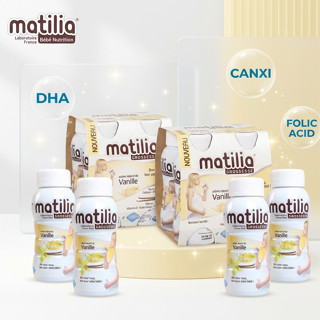 Sữa Bầu Matilia vị Vani [Set 2: Bé khoẻ ] [ Tặng 2 lốc cùng vị ] [DEAL HỜI DATE 4/2026]