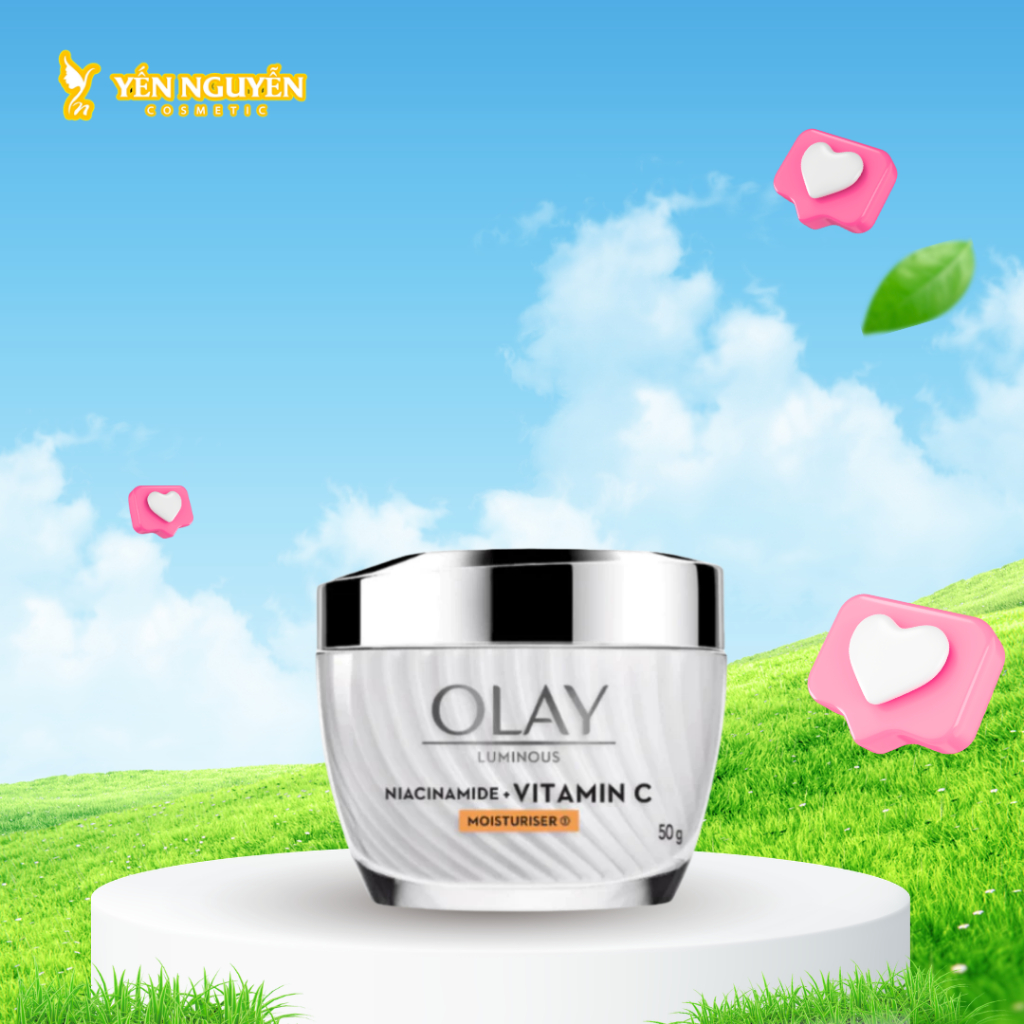 Kem Dưỡng Ẩm Olay Luminous Niacinamide Vitamin C 50g