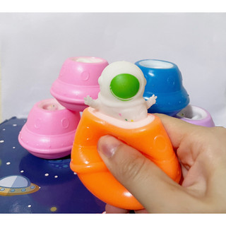 Đồ chơi vô tri bóp dẻo Squishy các mẫu Phi hành gia, hành tinh vũ trụ, bé Thỏ Cà rốt đáng yêu
