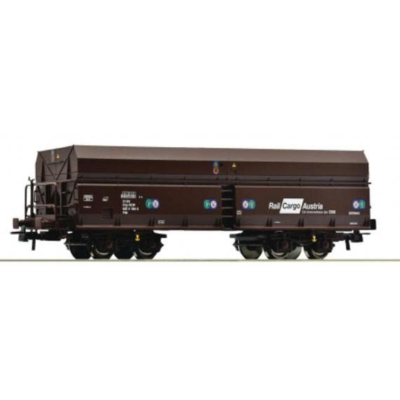 Mô hình xe lửa HO scale / Roco 77019 / Toa xe Hopper, Hopper car OBB / Ho scale 1:87, HO gauge 16.5 