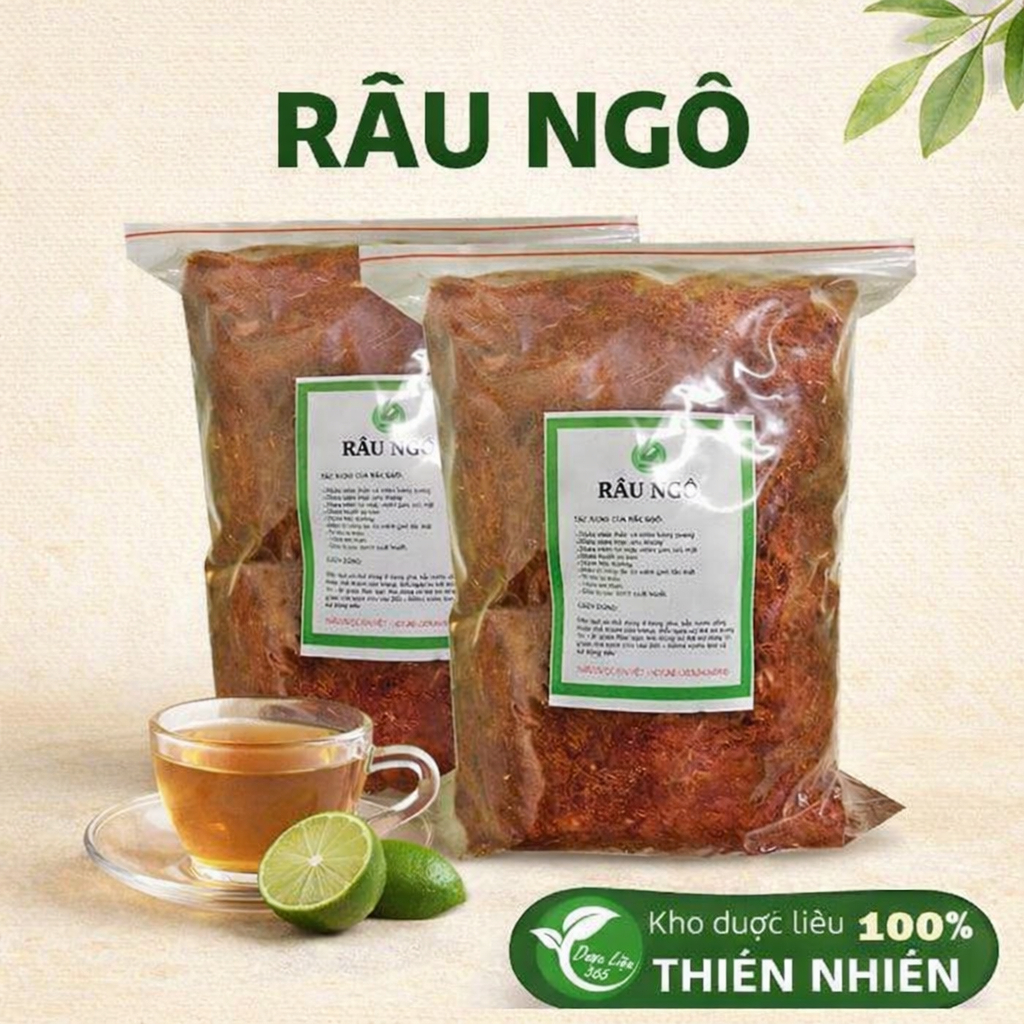 1Râu Ngô Khô Nguyên Chất 500g / 1kg – Thơm Dịu, Thanh Mát