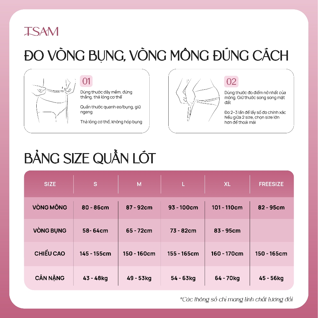 Quần Lót Nữ TSAM QLCC0187 Cạp Cao Thun Lạnh Mềm Mát Co Dãn Không Viền Không Đường May Tàng Hình Kháng Khuẩn | BigBuy360 - bigbuy360.vn