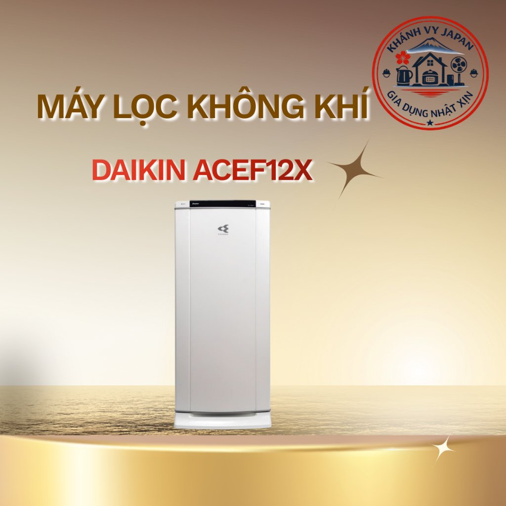 Máy lọc không khí Daikin ACEF12X lọc bụi PM2.5 streamer nội địa Nhật cao cấp