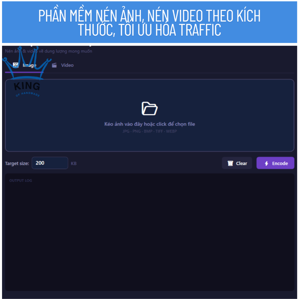 [Phần Mềm Nén Ảnh] Phần mềm thay đổi kích thước ảnh và video theo kích thước mong muốn.