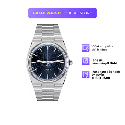 Đồng hồ cơ nam TISSOT PRX UFO ROBOT GRENDIZER T137.407.11.041.02 mặt kính Sapphire, dây thép đeo tay