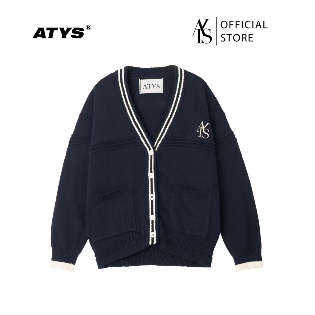 [Pass/thanh lý] 𝐀𝐓𝐘𝐒® 𝐓𝐖𝐎 𝐁𝐎𝐑𝐃𝐄𝐑𝐒 𝐊𝐍𝐈𝐓 𝐂𝐀𝐑𝐃𝐈𝐆𝐀𝐍 size L