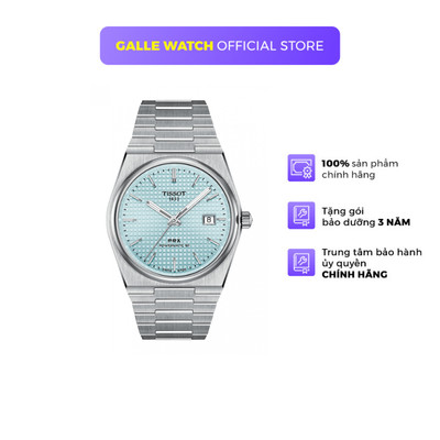 Đồng hồ cơ Nam TISSOT T-Classic PRX Powermatic 80 T137.407.11.351.00 mặt kính Sapphire, dây thép