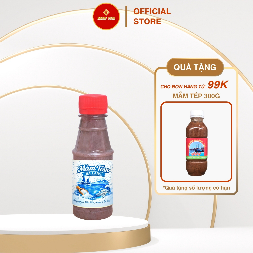 100g mắm tôm dùng thử ba làng thanh hoá