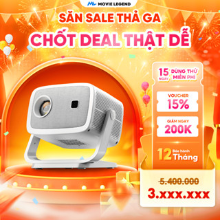 [ NEW 2026 ] Máy Chiếu M10 Pro - Máy Chiếu Movie Legend, Máy Chiếu Full HD