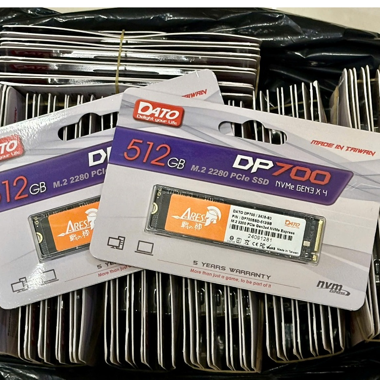 Ổ CỨNG SSD 256G 512Gg 1TB DATO DP700 M.2 PCIe NVMe Gen 3x4 new chính hãng