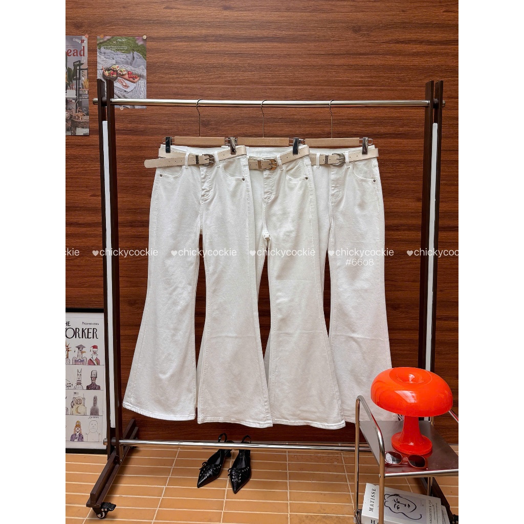 Quần jean ống loe #6608 - P6608