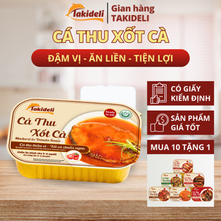 Cá Thu Xốt Cà Takideli 400gr Chuẩn Vị – Ăn Liền – Tiện Lợi - Dinh Dưỡng - Tươi Ngon
