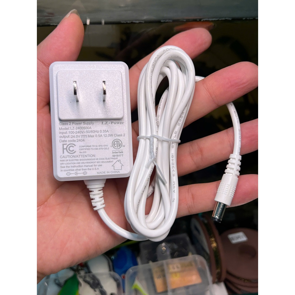 adaptor nguồn DC 24v 0.5a (24v 500ma)