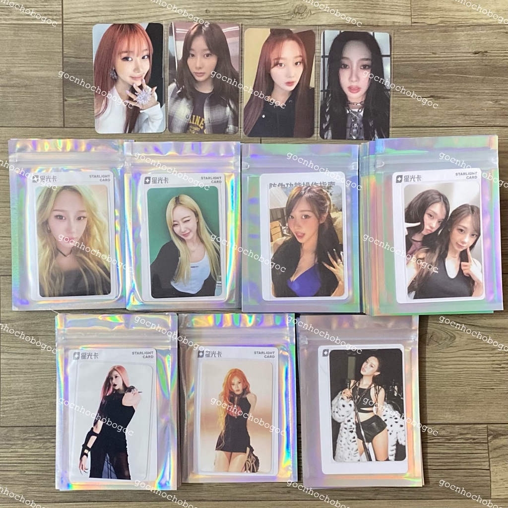 [Giselle] Thẻ ảnh AESPA - Photocard Karina, Winter, Ningning, Giselle chính hãng