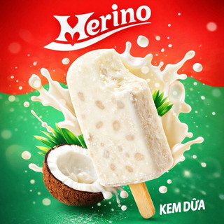 Kem sữa dừa Merino
