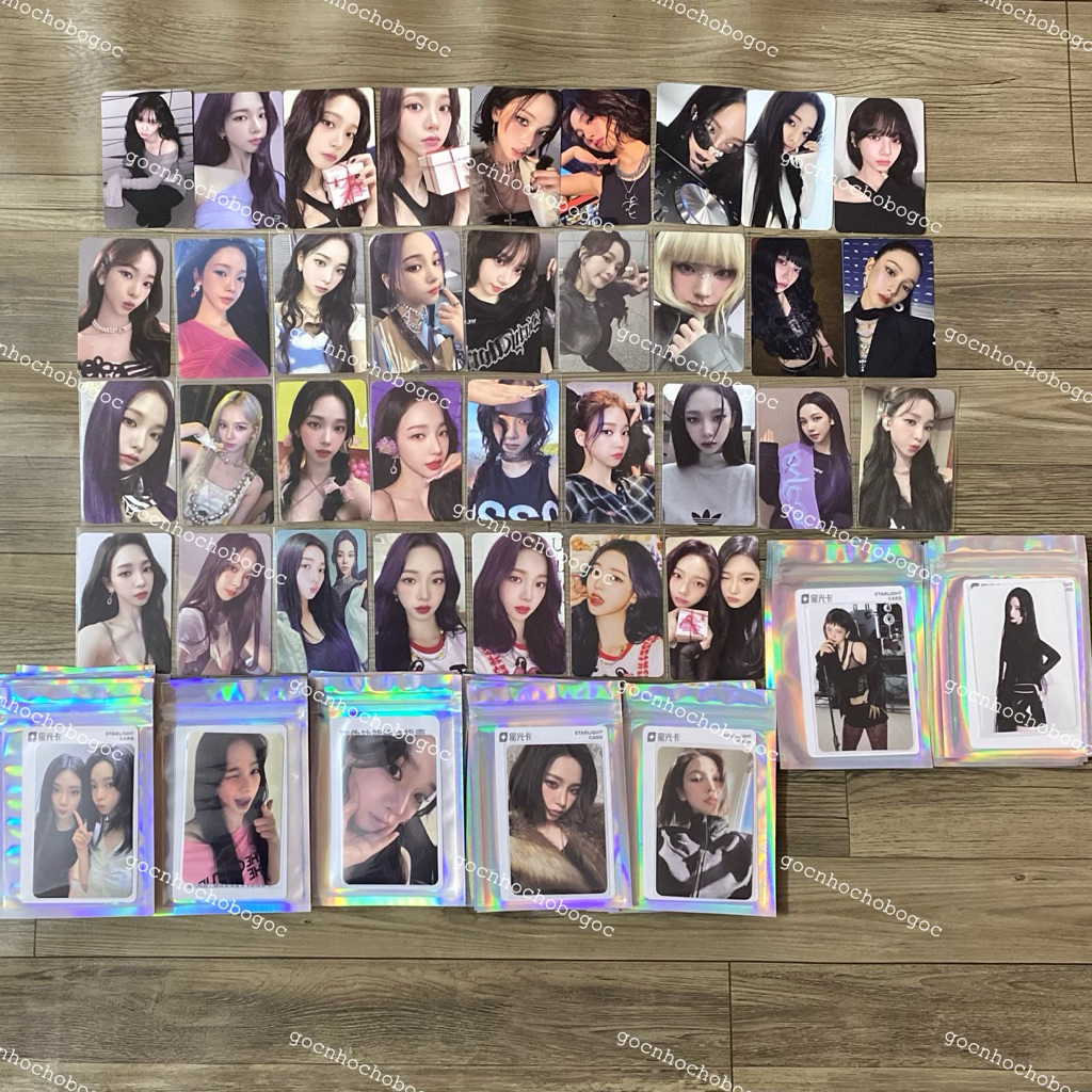 [Karina] Photocard thẻ ảnh bo góc AESPA Karina Winter Ningning Giselle