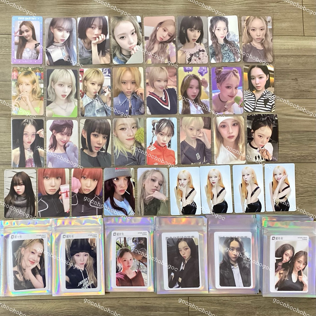 [Winter] Photocard thẻ ảnh bo góc AESPA Karina Winter Ningning Giselle