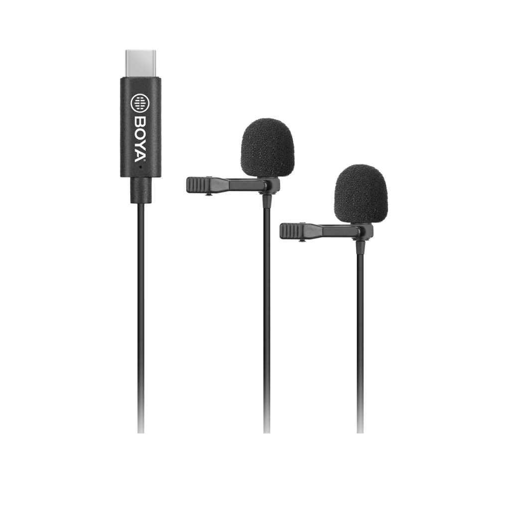 Microphone thu âm Boya BY-M2D/ BY-M3D dành cho điện thoại cổng lightning, type C - BY-M3D, Type C