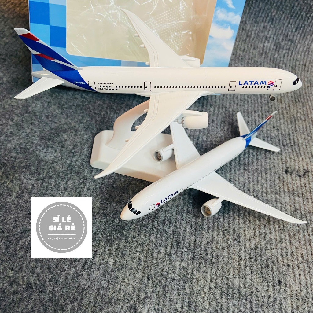 Máy Bay Kim Loại Boeing 787 Hãng LATAM Airlines Tỉ Lệ Đúc Khuôn 1:400 | B787 Dreamliner Aircraft Mod