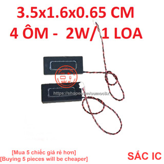 Loa chế Laptop 3516 4 ôm 2W dùng cho thợ sửa chữa