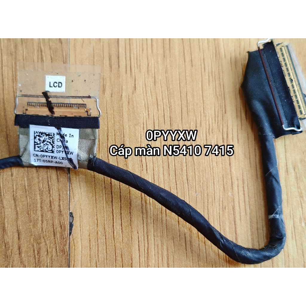 Cáp màn hình Laptop Dell Inspiron 5410 7415 N5410 N7415 0PYYXW PYYXW Zin tháo máy