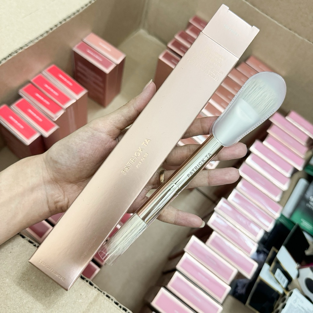 [Mẫu mới] Cọ má hồng Patrick Ta Dual Ended Blush Brush