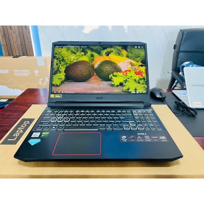 ACER GAMING NITRO 5 AN515 CORE I5 10300H RAM 8GB SSD 512GB 15.6INCH 144HZ GTX 1650TI