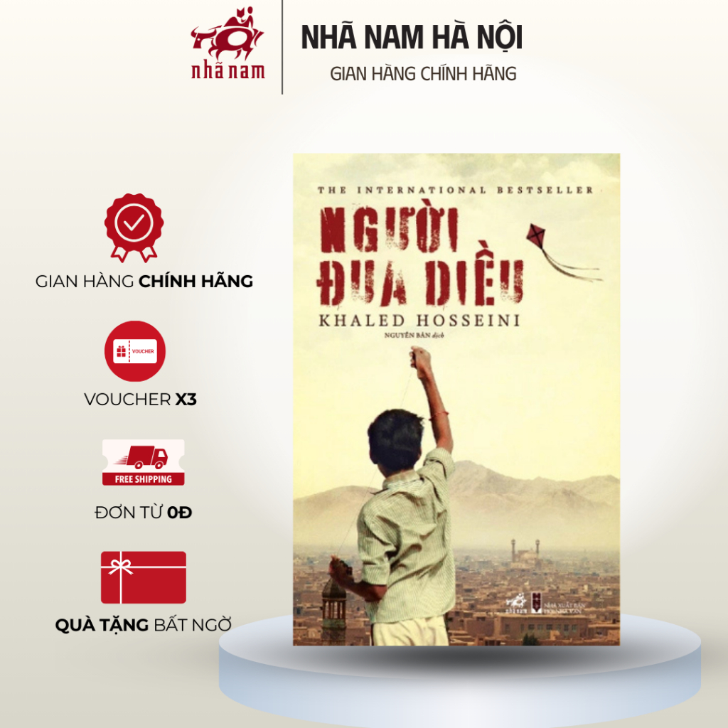 Sách - NGƯỜI ĐUA DIỀU (Khaled Hosseini) - Nhã Nam Hà Nội