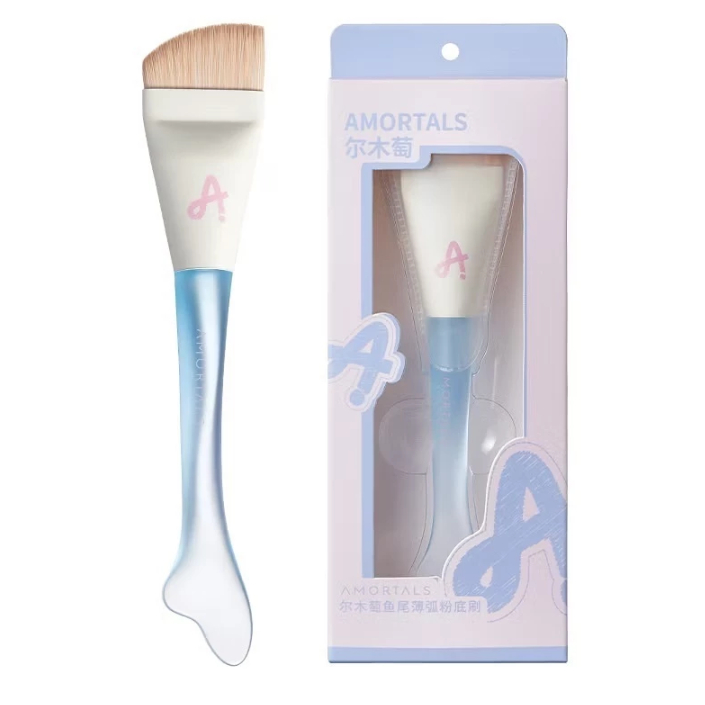 Cọ Dàn Nền Tiên Cá AMORTALS Thiết Kế Độc Đáo Cho Makeup, Cọ Tán Nền Dê Dùng