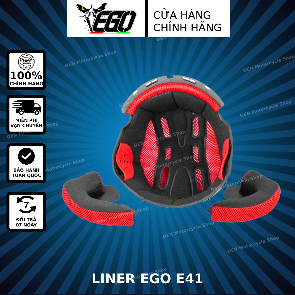 Lót thay thế mũ bảo hiểm EGO E41