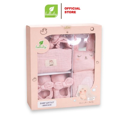 LULLABY - NH430N - SET PHỤ KIỆN MUSLIN BG