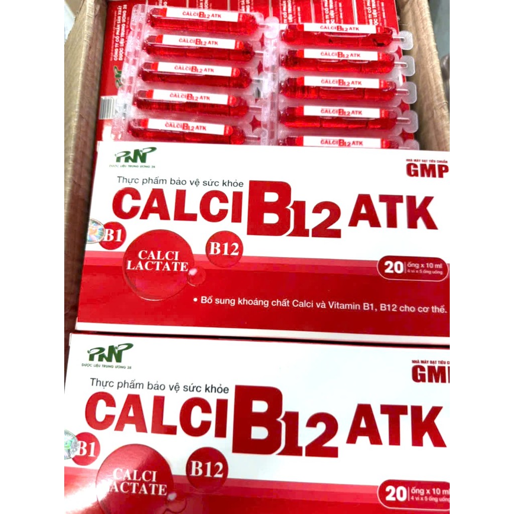 CALCI B12 phát triển chiều cao, kích thích ăn ngon, cho xương chắc khoẻ chống còi xương chậm lớn