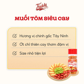 Muối Tôm Siêu Cay Fadely (60g)