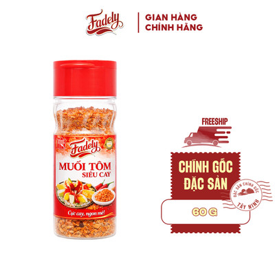 Muối Tôm Siêu Cay Fadely (60g)