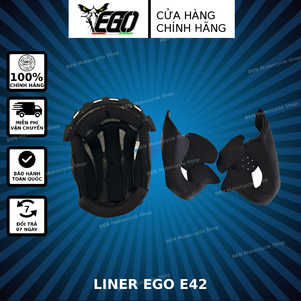Lót thay thế mũ bảo hiểm EGO E42