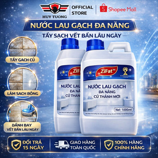Nước lau gạch lau nền xi măng HUY TUONG 1000ml đa năng cao cấp.