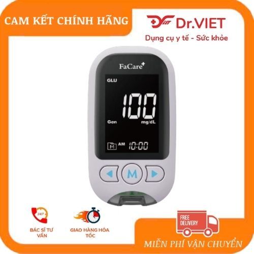 Máy đo đường huyết 5 in 1 Facare FC- M168