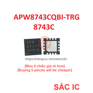 [A290] APW8743CQBI-TRG APW8743C 8743C 8743 ic nguồn trên bo mạch - Mới nguyên bản - ORIGINAL NEW