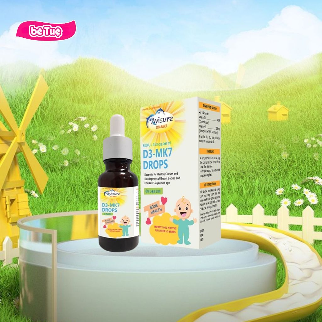 Avisure D3MK7 tinh khiết tự nhiên cho bé 10ml