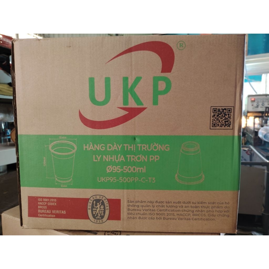 Thùng 1000 ly 500ml UKP