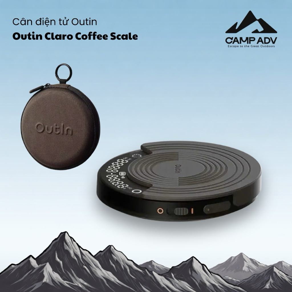 Cân điện tử Outin Claro Coffee Scale độ chính xác cao - Chính Hãng Outin