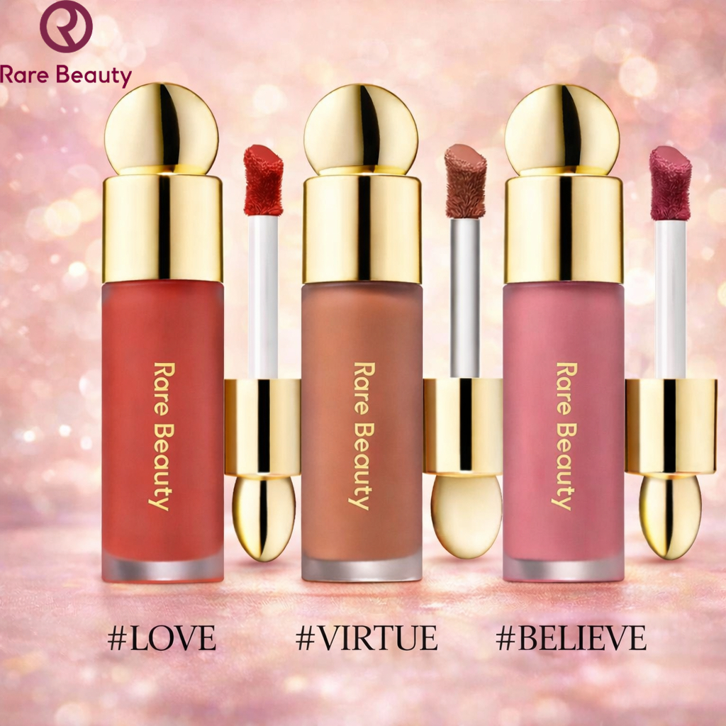 Rare Beauty Liquid Blush 7.5ml Love/ Virtue/ Believe Lên Màu Đẹp, Lâu Trôi & Tự Nhiên