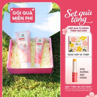 [Set Quà Tặng] Combo Dưỡng Thể & Kem Dưỡng Da Tay Cỏ Mềm | Quà tặng người yêu, mẹ, cô giáo
