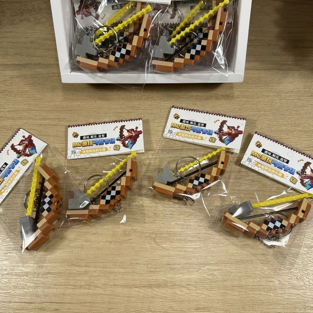 Móc khoá cung tên Minecraft có thể tương tác