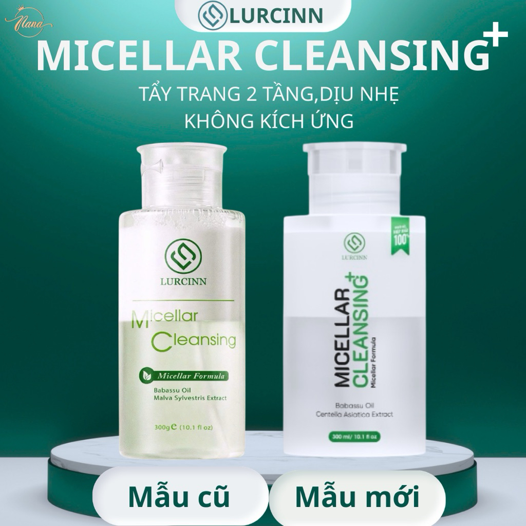 tẩy trang 2 tầng LURCIN 300ml