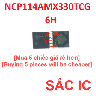 NCP114AMX330TCG 114 ic nguồn trên mainboard mã 62 63 6H 8Y - điện áp ra 3v3