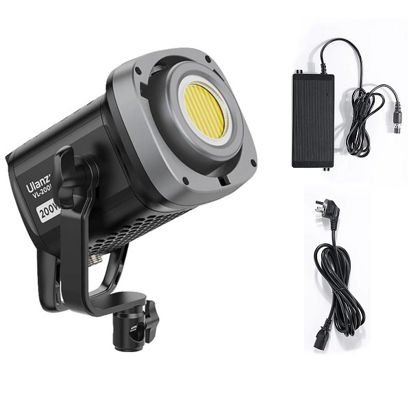 Đèn Led Studio Ulanzi VL200Bi 200W Bi-Color COB Light  kèm Nguồn